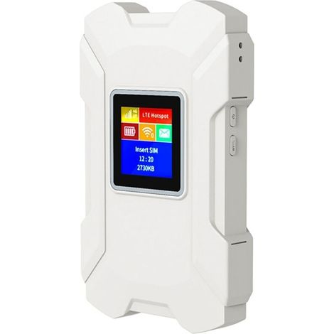 Routeur 4G LTE sans fil, modem portable, Wi-Fi, blanc