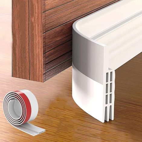 butoir de porte en caoutchouc blanc (1/5)