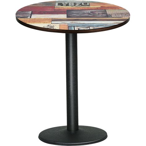 Table de bistrot 60 x 60 x 75cm pour meuble de cuisine et salle à manger (1/5)
