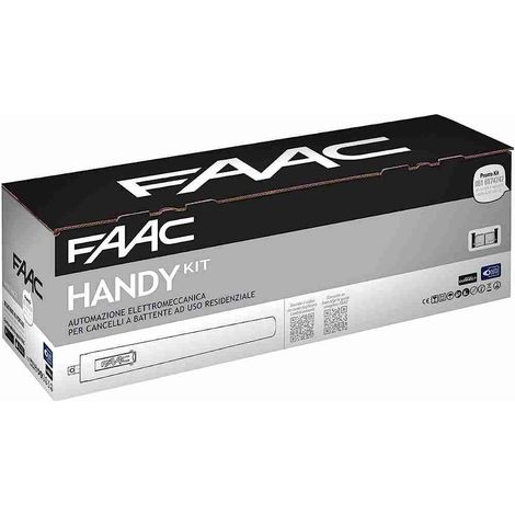 FAAC - 105998 Automazione per cancelli a battente Handy kit 24v