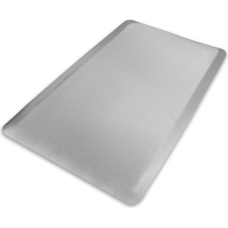 Anti-Ermüdungsmatten Heavy-Duty Soft-Tritt Grau 2-lagig 90 x 305 cm