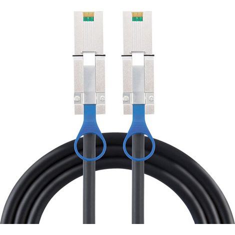 SAS Festplatten-Server-Hochgeschwindigkeitskabel 26-Pin SFF-8088 auf SFF-8088 3.33TF/1M (1/5)