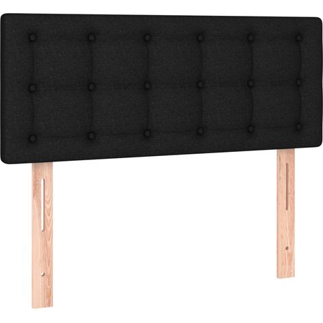 Tête de lit Noir 90x5x78/88 cm Tissu vidaXL