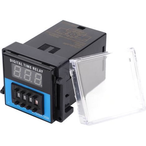 Runde LED-Kontrollleuchte, Anzeige für digitales Wechselstromvoltmeter (rot) (1/5)