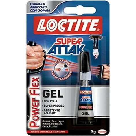 Super Attak Power Gel 3 gr 2631640 LOCTITE by HENKEL (1/5)