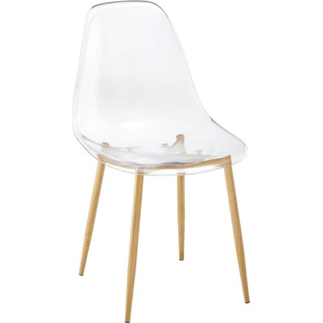 Mömax Stuhl Vinnie Transparent Kunststoff (1/5)