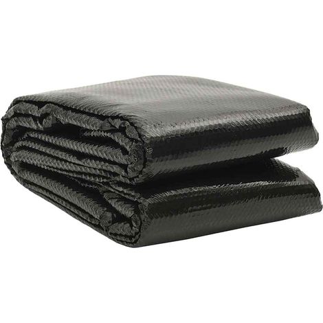 Poolabdeckung Schwarz 450x220 cm PE vidaXL