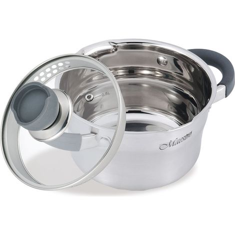 MR-3507-24 Pentola con coperchio 24 cm, 5,6 l