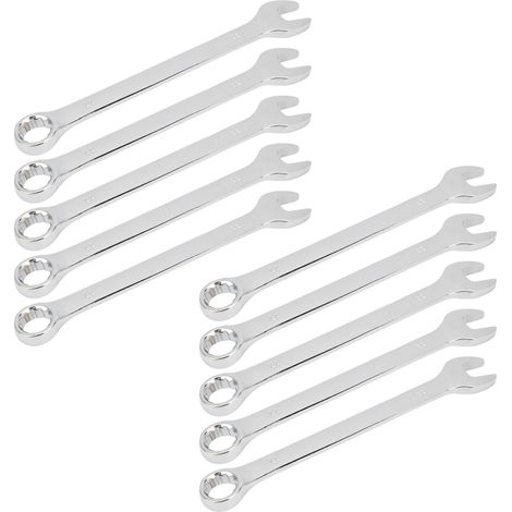 Jeu de 10 clés mixtes à double tête de 11 mm pour réparation (1/5)