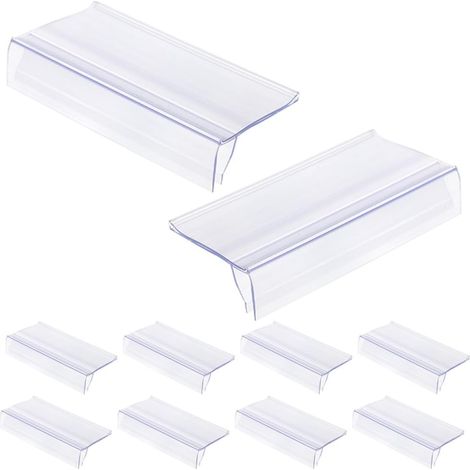 Lot de 15 étiquettes amovibles en PVC pour numéros de