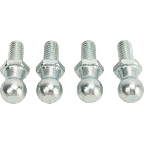 Lot de 4 goujons à rotule 13mm avec fixations, filetage 5/16in 18, longue durée pour vérin à gaz (1/5)