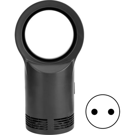 Tragbarer Mini-Elektroheizer (400 W) für Büro und Schlafzimmer – Schwarz, 220-V-EU-Stecker (1/5)