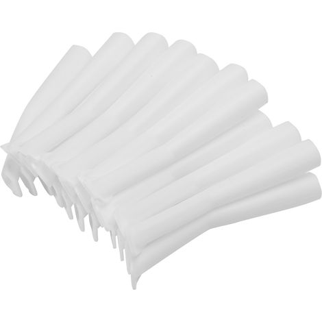 25 pièces/sachet : embouts de tubes d'aspiration chirurgicaux dentaires puissants de 11 mm de diamètre, accessoire pour dentiste. (1/5)