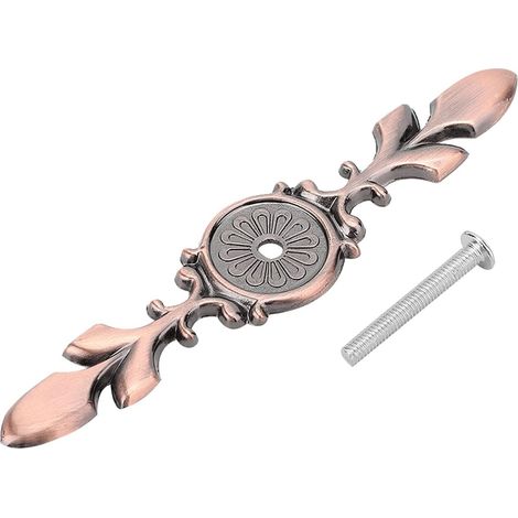 Plaque de fixation pour poignée meuble en alliage zinc, style (1/5)