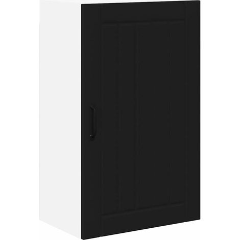 Meubles de Rangement，Armoire de cuisine Noir 50 x 31 x 80 cm Bois d'ingénierie CFW203292 (1/5)