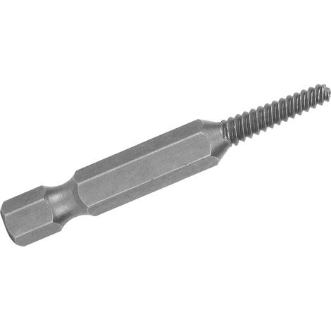 Extracteur de vis électrique facile à utiliser (lot de 5) pour boulons cassés ou endommagés à tige hexagonale. (1/5)