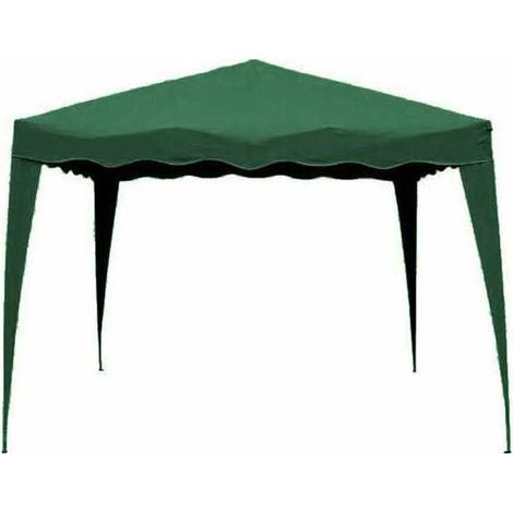 Gazebo de hierro rápido verde 3x3 Vette 04999