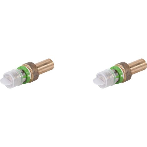 COMAP Raccord passerelle métallique pour tubes multicouche vers mâle à sertir - Multicouche 20x2 - Acier 18 - Vendus par 2 - Raccords MultiSkin - 7271EW2018 (1/3)