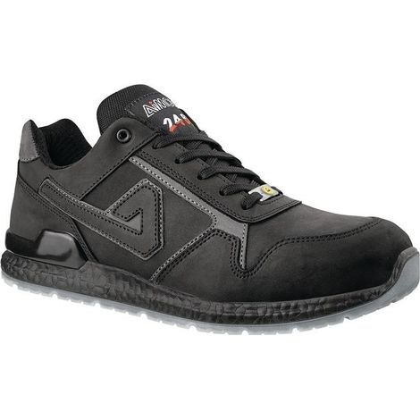 Chaussure de sécurité Roky taille 39 W.11 noire S3 SRC ESD EN20345 Cuir (1/4)