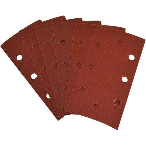 Feuilles abrasives 60/80/100 POUR G58128 et G58228 lot de 6