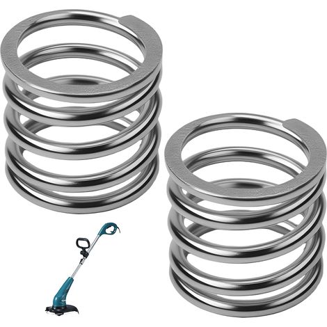 2 x Replacement Strimmer Springs 19mm Height 21mm Width Trimmer Accessories Replacement Parts (1/5)