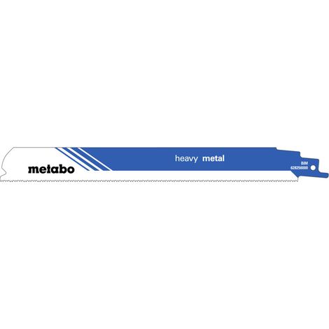 Metabo 5 Säbelsägeblätter heavy metal 225 x 1,1 mm, 1,4+1,8 mm/ 14+18 TPI (1/3)