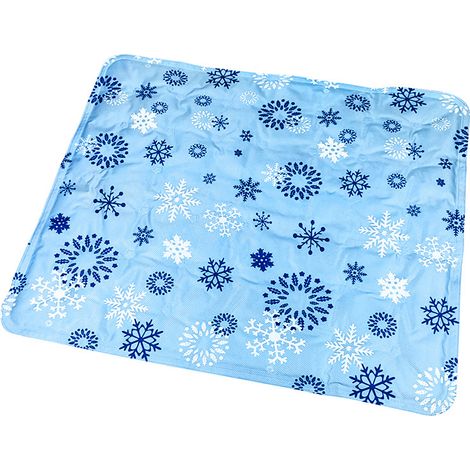 Haustier Kühlunterlage, 60 x 50 cm Selbstkühlende Katzen Hundebettmatte, Ungiftige Gel Hundekühlmatten, Selbstkühlende Dog mat In Sommer, Waterproof Hunde Katzen Kühlmatte (1/4)
