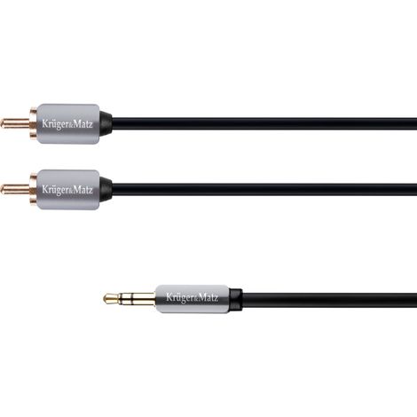 Câble Jack-RCA Kruger&Matz 100 cm (1/2)