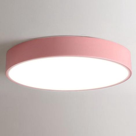 Modern 400mm pink ceiling light, indoor lighting for living room, bedroom or hallway (1/5)
