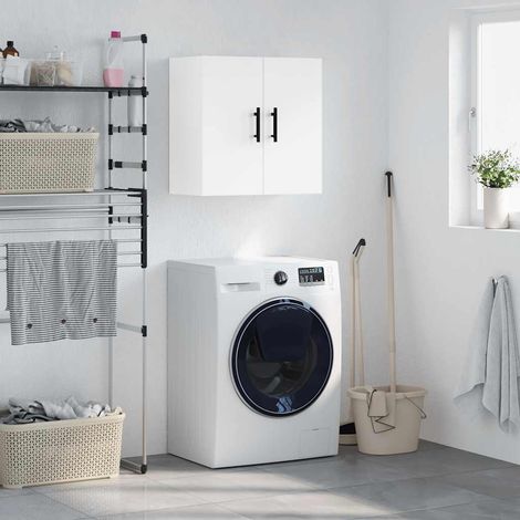 vidaXL Wall Cabinet White 60x31x60 cm Engineered Wood (1/5)