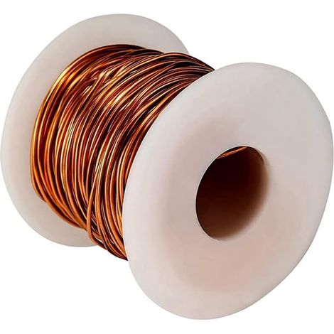 de Cuivre à 99,9%, Antenne de Jardinage en Cuivre pour Électroculture, Calibre 16/Diamètre 1,3 Mm, 127 Pieds/39 M, Bobine de 0,5 Kg (1/5)
