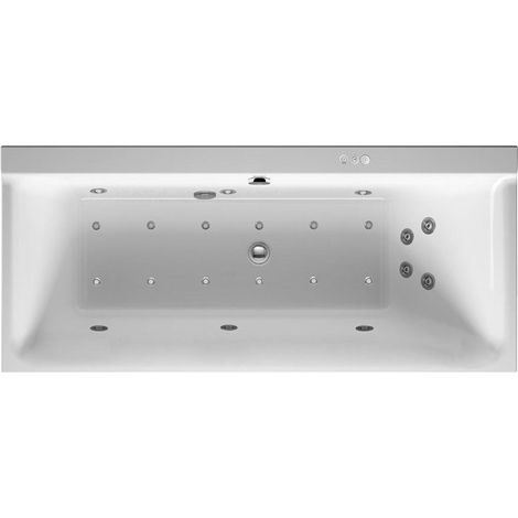 Vasca Vasca idromassaggio rettangolare P3 Comforts 165 l 170x75 bianco 1 schienale inclinato dx Combi-Syst P
