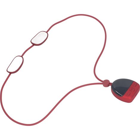 Mini masseur de cou électrique à impulsions avec fonction chauffante, 6 modes et 15 niveaux d'intensité. (1/5)