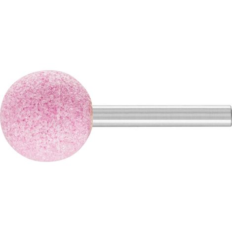 PFERD TOOLS STEEL EDGE Schleifstift Kugel Ø 25x25 mm Schaft-Ø 6,3 mm A30 für Stahl- und Stahlguss 10 Stk