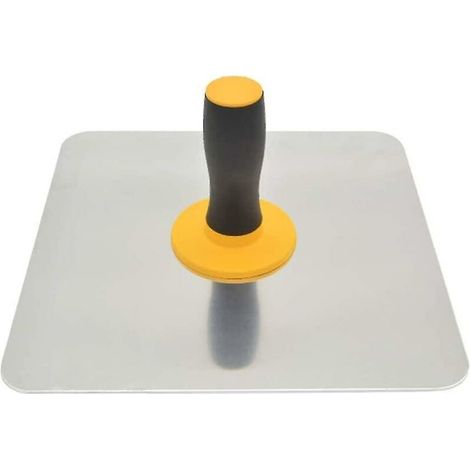 Plaster Hawk Aluminium Plaster Mortar Board Holder With Handle, 300x300 Mm Plastering Hawk Plastering Tool (1/4)