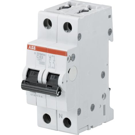 Interruttore S200M 1P+N (Neutro a destra) B10 10ka NA - ABB2CDS271103R0105