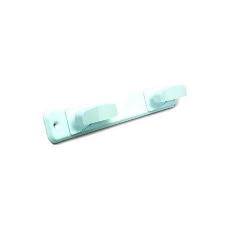 GRUCCIA INOX 2 BRACCI LACC. BIANCO