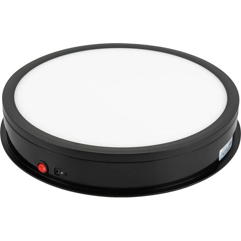 Plateau Rotatif, Diamètre 42CM, Capacité de Poids 50KG, Vitesse Réglable par Télécommande (1/2)