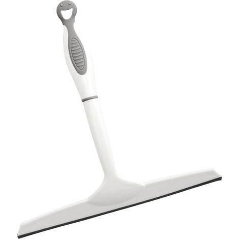 Raclette de nettoyage de vitres avec manche, pratique pour les sols et (1/5)