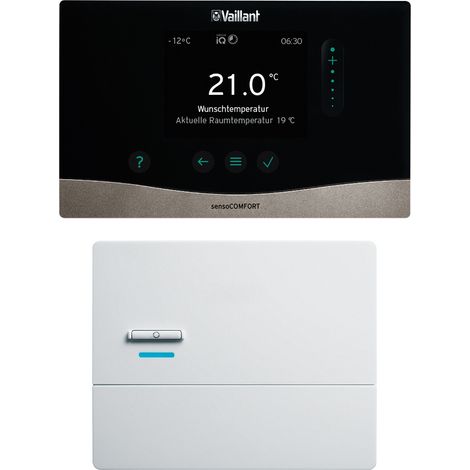 Vaillant Régulateur de chauffage radio VRC 720f/3 sensoCOMFORT, interface eBUS, 0010045481