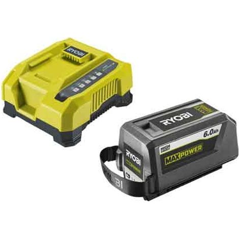 KIT ENERGY BATTERIA E CARICABATTERIA 'RY36BK60B-160' RYOBI 36V 6,0Ah