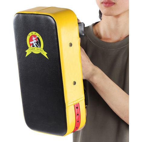 Sac de frappe épais pour kickboxing, cible d'entraînement des pieds, équipement de fitness carré en PU (1/5)