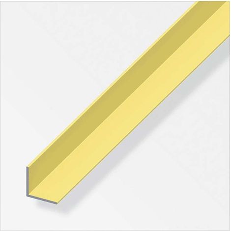 Alfer Angolare 15x15mm Alluminio Anodizzato Ottone 1m Profilo a L