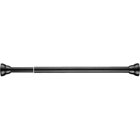 Tringle à rideau extensible antidérapante à ressort, 30 à 45 cm, sans perçage, antirouille, pour salle de bain ou douche.