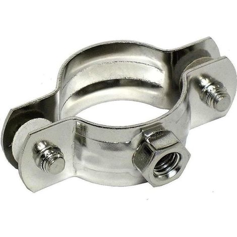 Collier De Serrage En Acier Inoxydable V4A Avec Filetage M8 Pour Fixation De Tuyauterie Industrielle 1 Pièce