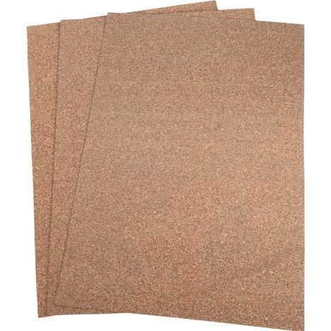 Nitrilkorkplatte 300x200x1mm, Kork- und NBR-Plattendichtung für Rasenmäher-, Traktor- und Motorhackenmotordichtung (1mm)