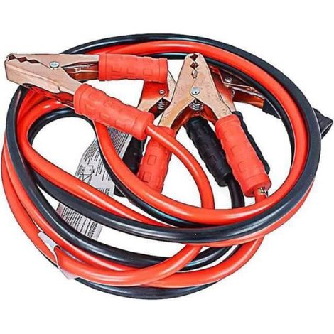 Cable De Demarrage - 2000 A - Pour Voiture Moto Camping Car - Kit De Secours Durgence - 1 Unite (1/4)