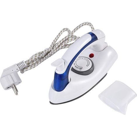Fer à Vapeur de Voyage - Fer de Voyage à Vapeur Compact et Pliable Portable avec poignée Pliante Ergonomique et Semelle antiadhésive pour Une Utilisation à la Maison et Le Voyage, 700W(EU) (1/5)
