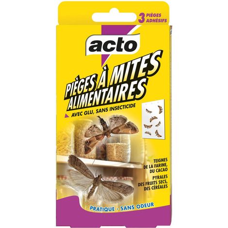 Piège Mites Alimentaires Acto Protection Naturelle Et Efficace Contre Les Mites Alimentaires. - Acto (1/5)