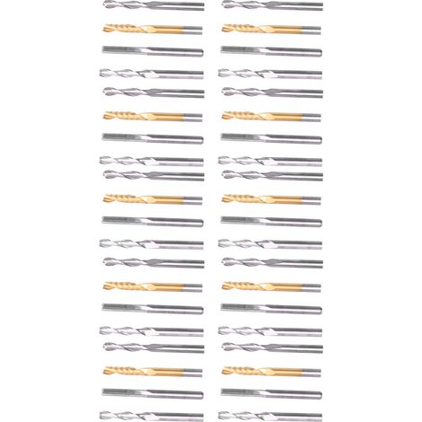 40-teiliges Fräser-Set mit 1/8-Zoll-Schaft für Holzbearbeitung, CNC-Fräser, Fräs- und Schnitzfräser-Set LXD0LX40PCC (1/5)
